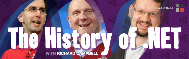 The history of .NET by Richard Campbell
