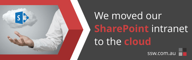 We moved our SharePoint Intranet to the Cloud!