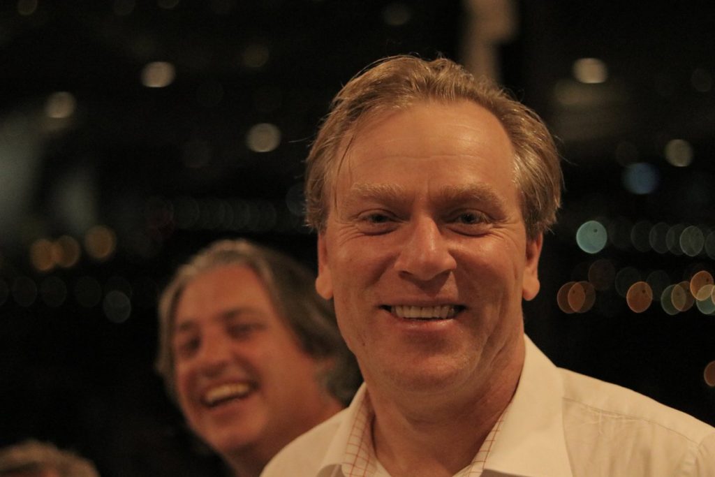 Figure: Carl Franklin snapped this nice photo of me (and Stevo in the background) on the NDC cruise