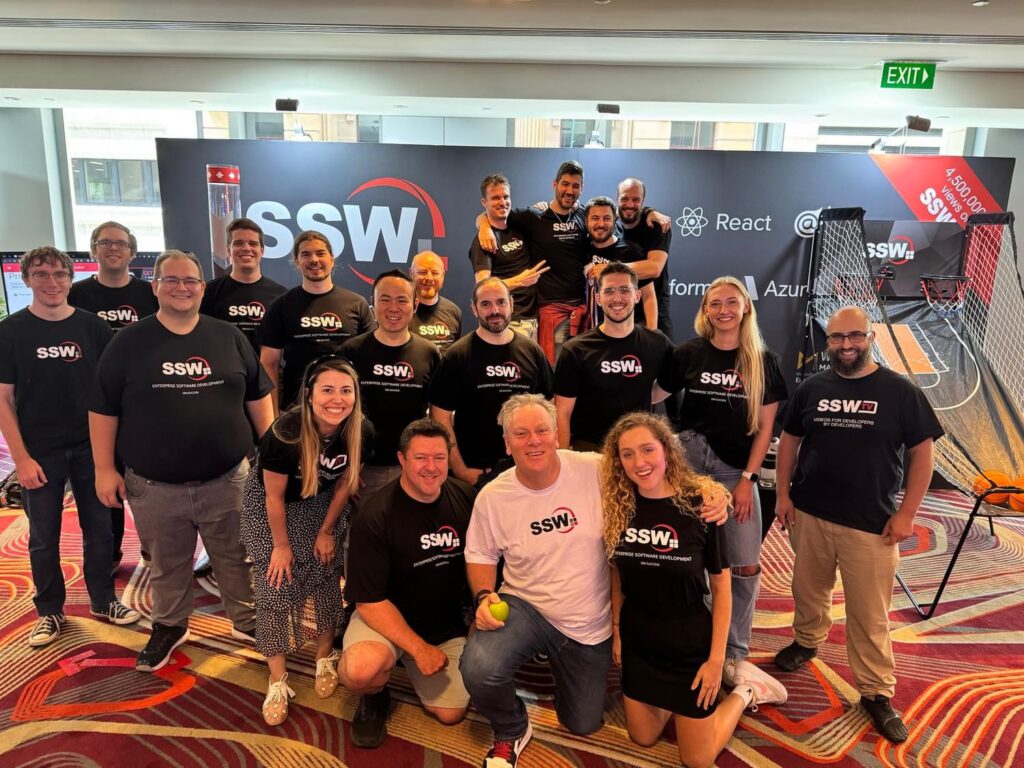 The SSW Team in a group photo